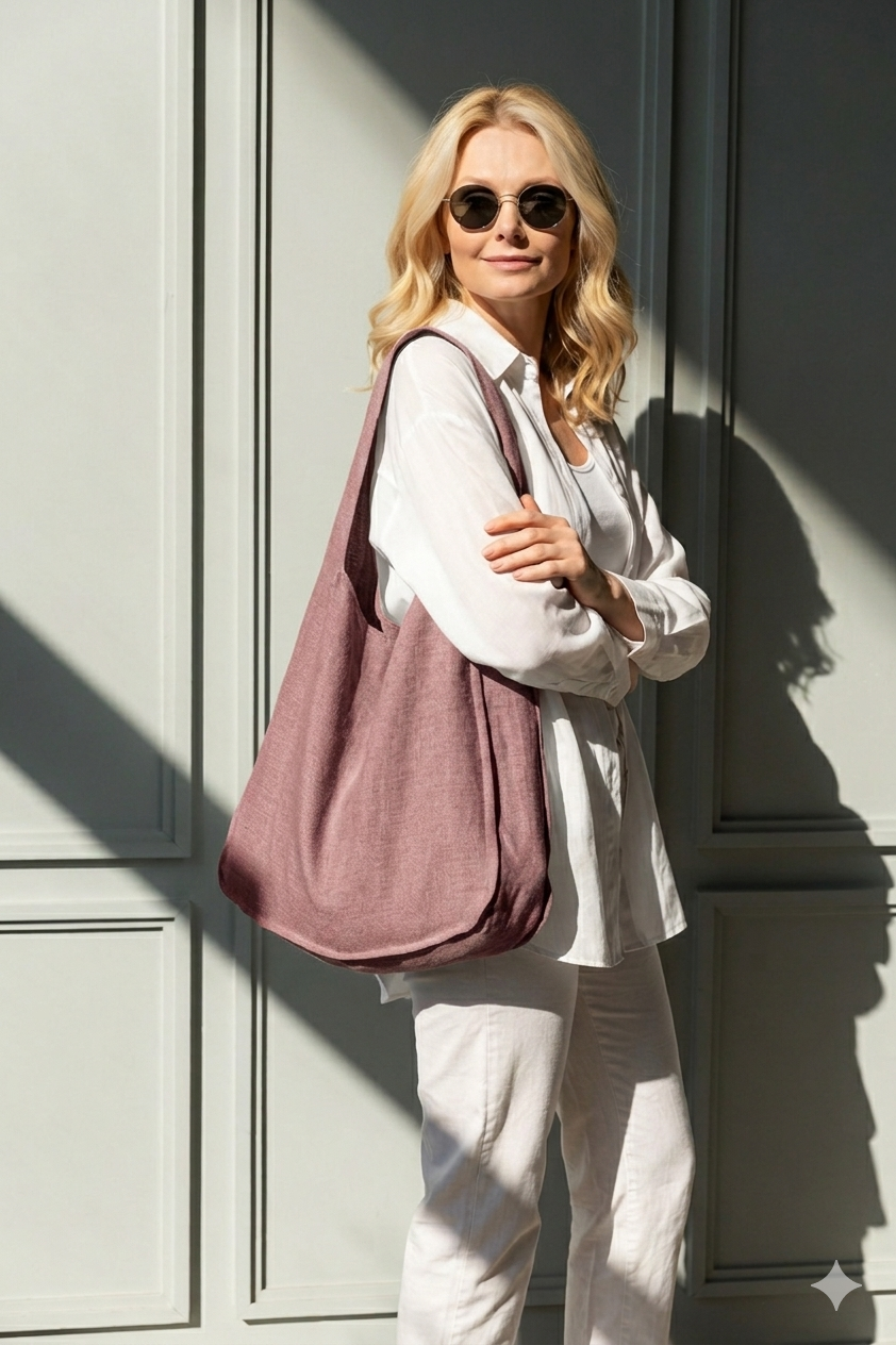 Linnen Tote Bag — 100% Europees Linnen | Handgemaakt