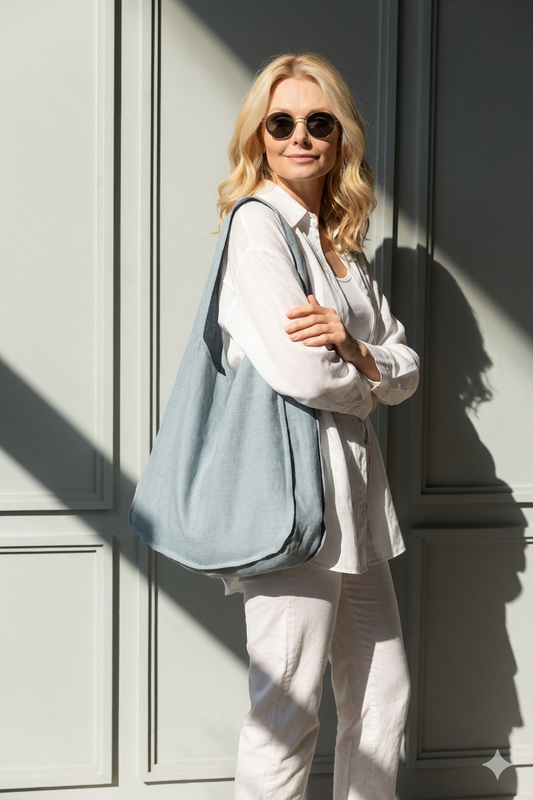 Linnen Tote Bag — 100% Europees Linnen | Handgemaakt